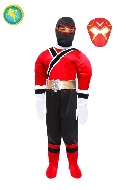 SUPER NINJA ROSSO (CON MUSCOLI) DI PEGASUS